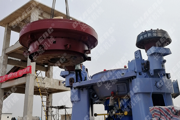 立磨機(jī)磨盤安裝