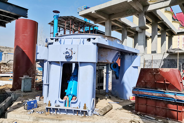 山東棗莊年產(chǎn)30萬(wàn)噸礦粉線設(shè)備部件安裝