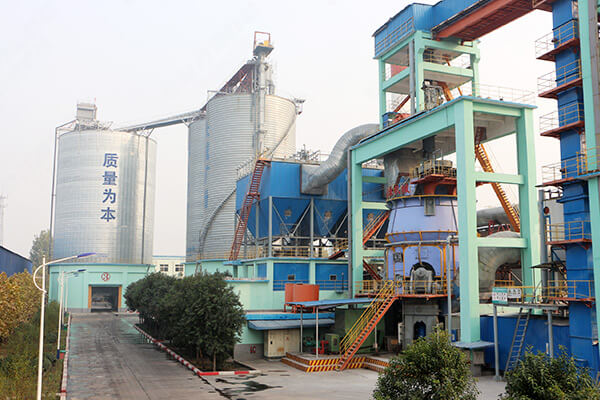 新鄉(xiāng)長城機械礦渣立磨生產(chǎn)線