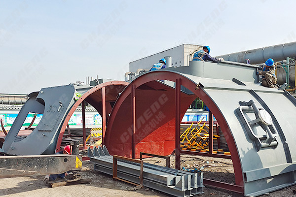 沙鋼年產(chǎn)60萬噸鋼渣微粉生產(chǎn)線項目現(xiàn)場 沙鋼年產(chǎn)60萬噸鋼渣微粉生產(chǎn)線項目現(xiàn)場