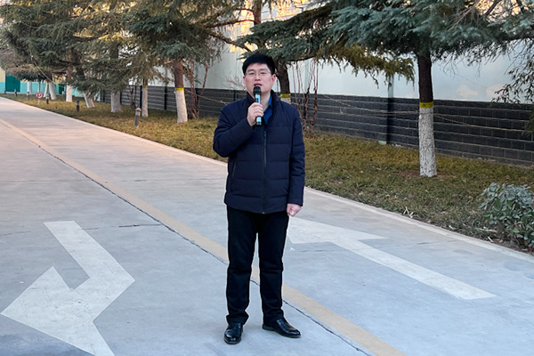 長(zhǎng)城機(jī)械總經(jīng)理趙化沖講話